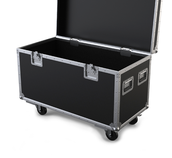 isolated ATA rolling case