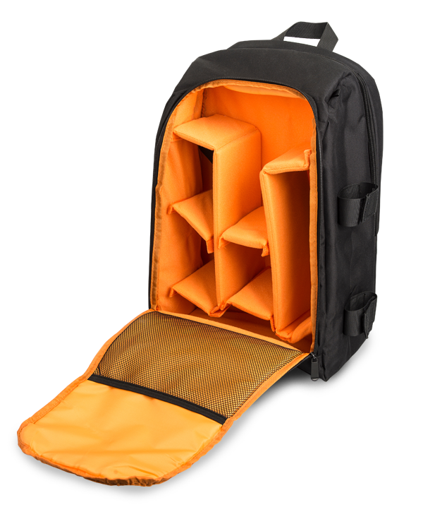 black and orange soft case